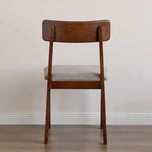 Humbie Solid Walnut Dining Chair - Oak Furniture Store