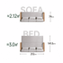 Hyogo Natural Solid Oak Sofa Bed