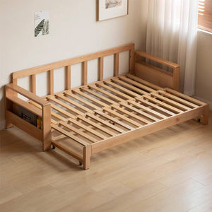 Hyogo Natural Solid Oak Sofa Bed - Oak Furniture Store