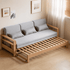 Hyogo Natural Solid Oak Sofa Bed