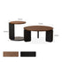 Jelling Natural Solid Walnut Coffee Table Set