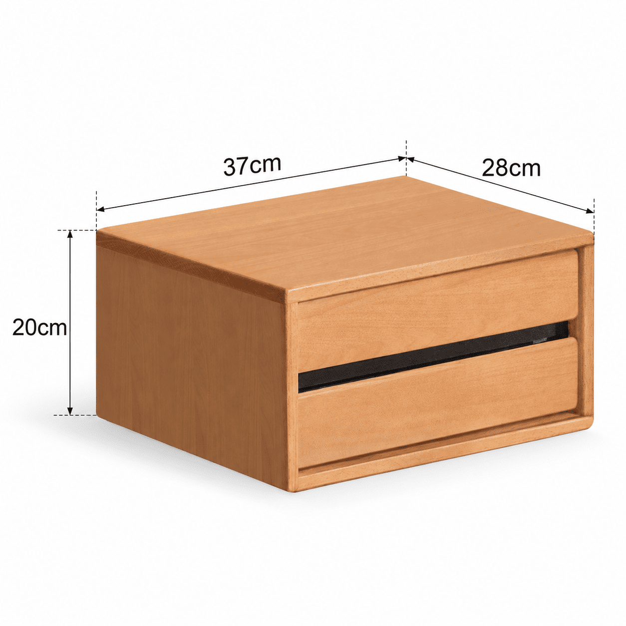 Joliet Natural Solid Beech Monitor Shelf