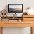 Joliet Natural Solid Beech Monitor Shelf