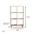 Kasai Natural Solid Oak Bookcase / Display Shelves | Oak Furniture Store