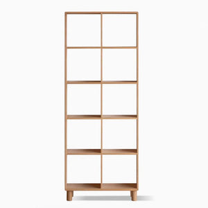 Kasai Natural Solid Oak Book/Display Shelf - Oak Furniture Store