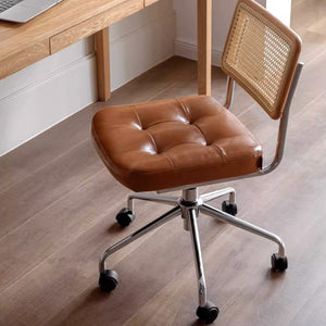 Kassel Rattan Study Office Chair - Oak Furniture Store