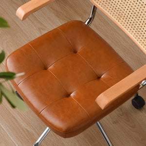 Kassel Rattan Study Office Chair - Oak Furniture Store