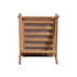 Keenland Natural Solid Oak Leisure Chair Sofa