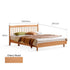 Kemi Natural Solid Cherry Harp Bed Frame