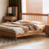 Kemi Natural Solid Cherry Harp Bed Frame