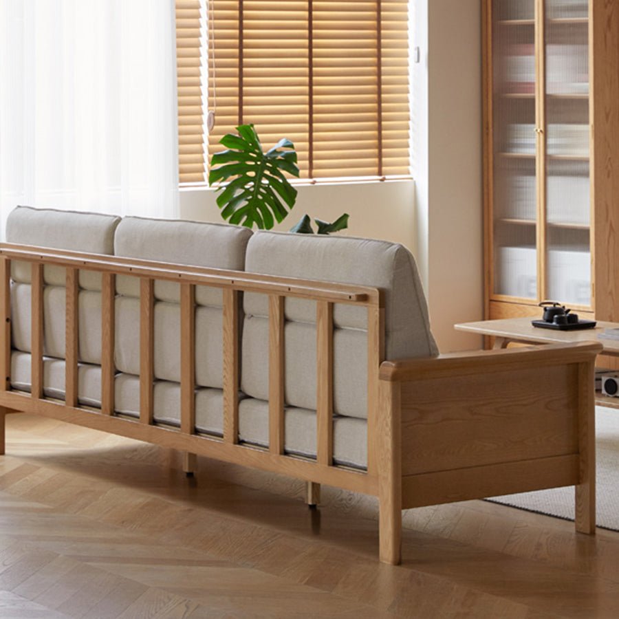 Kloten Natural Solid Ash Sofa | Oak Furniture Store