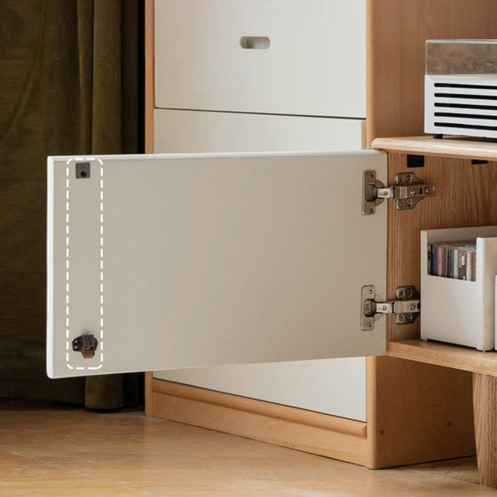Korge Solid Oak Entertainment Unit