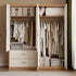 Korge Solid Oak Wardrobe