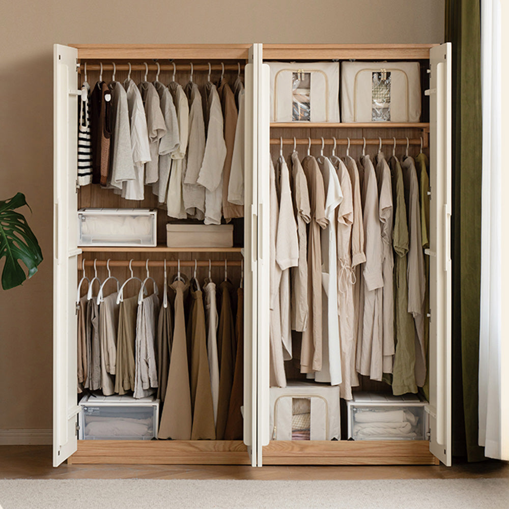 Korge Solid Oak Wardrobe