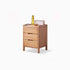 Kusel Natural Solid Oak Bedside Table - Oak Furniture Store