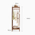Lahti Natural Solid Oak Coat Rack - Oak Furniture Store