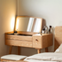 Laitala Natural Solid Oak Flip-Top Dressing Table
