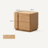 Laredo Natural Solid Ash Bedside Table