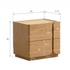 Laredo Natural Solid Ash Bedside Table