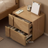 Laredo Natural Solid Ash Bedside Table