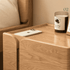 Laredo Natural Solid Ash Bedside Table
