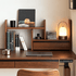 Lathum Natural Solid Beech Desktop Shelf
