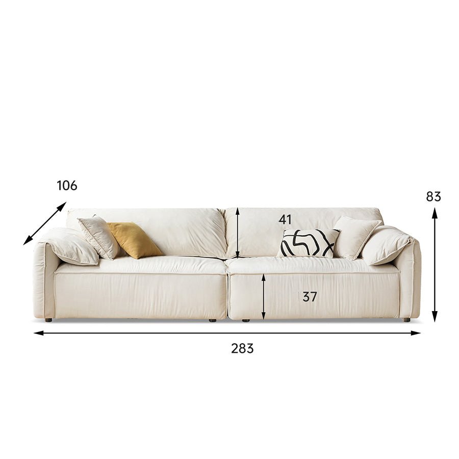 Launac Microsuede Sofa