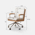 Lecca Natural Solid Oak Office Chair
