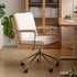 Lecca Natural Solid Oak Office Chair