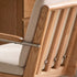 Lecca Natural Solid Oak Office Chair