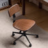 Lenne Natural Solid Oak Swivel Study Office Chair - Oak Furniture Store