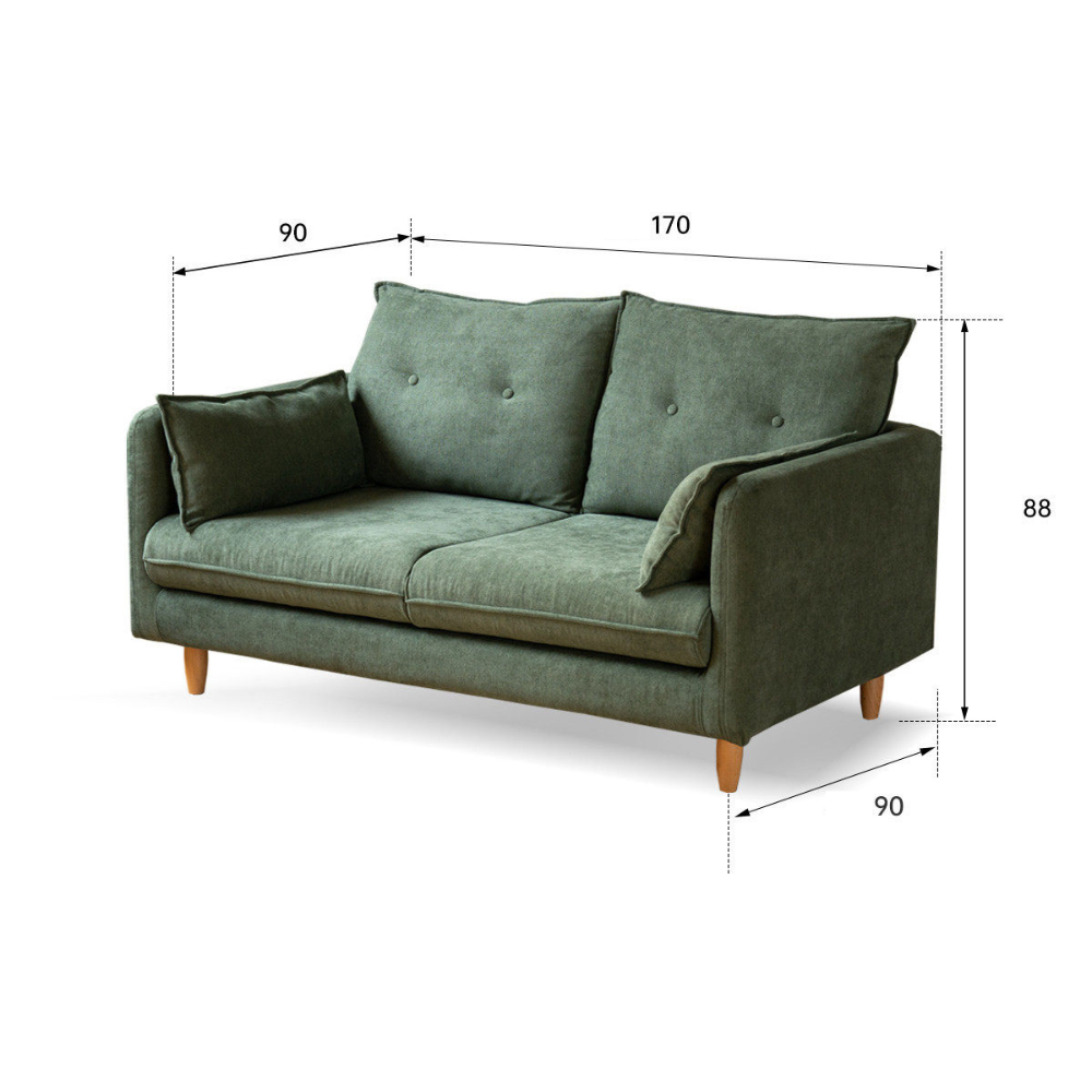 Lentini Fabric Sofa