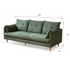 Lentini Fabric Sofa