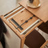 Letur Natural Solid Oak Extending Dining Table