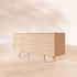 Letur Natural Solid Oak Large Sideboard