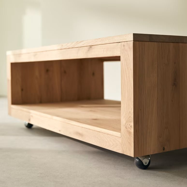 Liden Natural Solid Oak Coffee Table