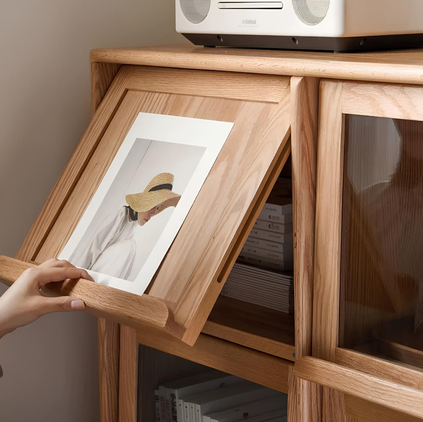 Lima Natural Oak Small Sideboard