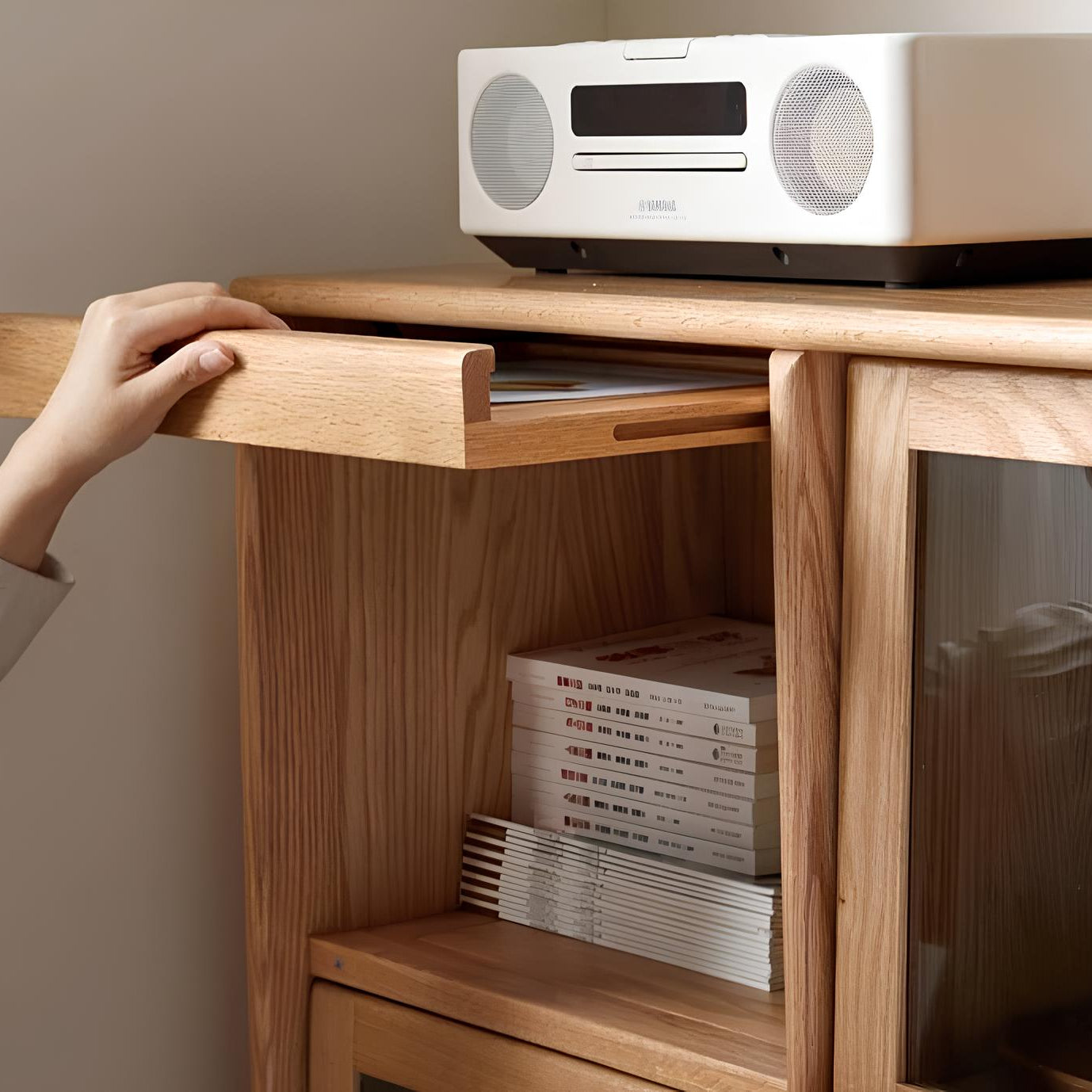 Lima Natural Oak Small Sideboard