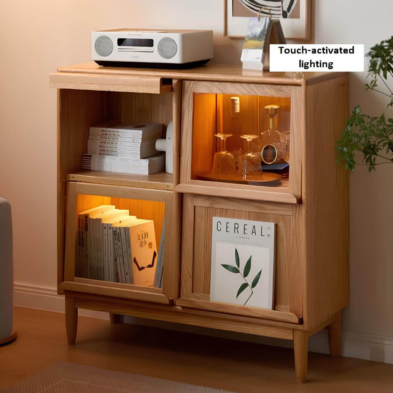 Lima Natural Oak Small Sideboard