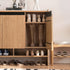 Limina Natural Solid Oak Shoe Cabinet with Ceramic Top