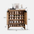 Limina Natural Solid Oak Shoe Cabinet with Ceramic Top