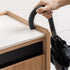 Limina Natural Solid Oak Shoe Cabinet with Ceramic Top