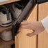 Limina Natural Solid Oak Shoe Cabinet with Ceramic Top