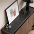 Limina Natural Solid Walnut Shoe Cabinet with Ceramic Top