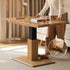 Linnich Natural Solid Ash Height Adjustable Coffee Table
