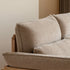 Lipari Natural Solid Oak Chenille Sofa