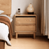 Lisburn Natural Solid Ash Bedside Table