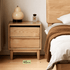 Lisburn Natural Solid Ash Bedside Table