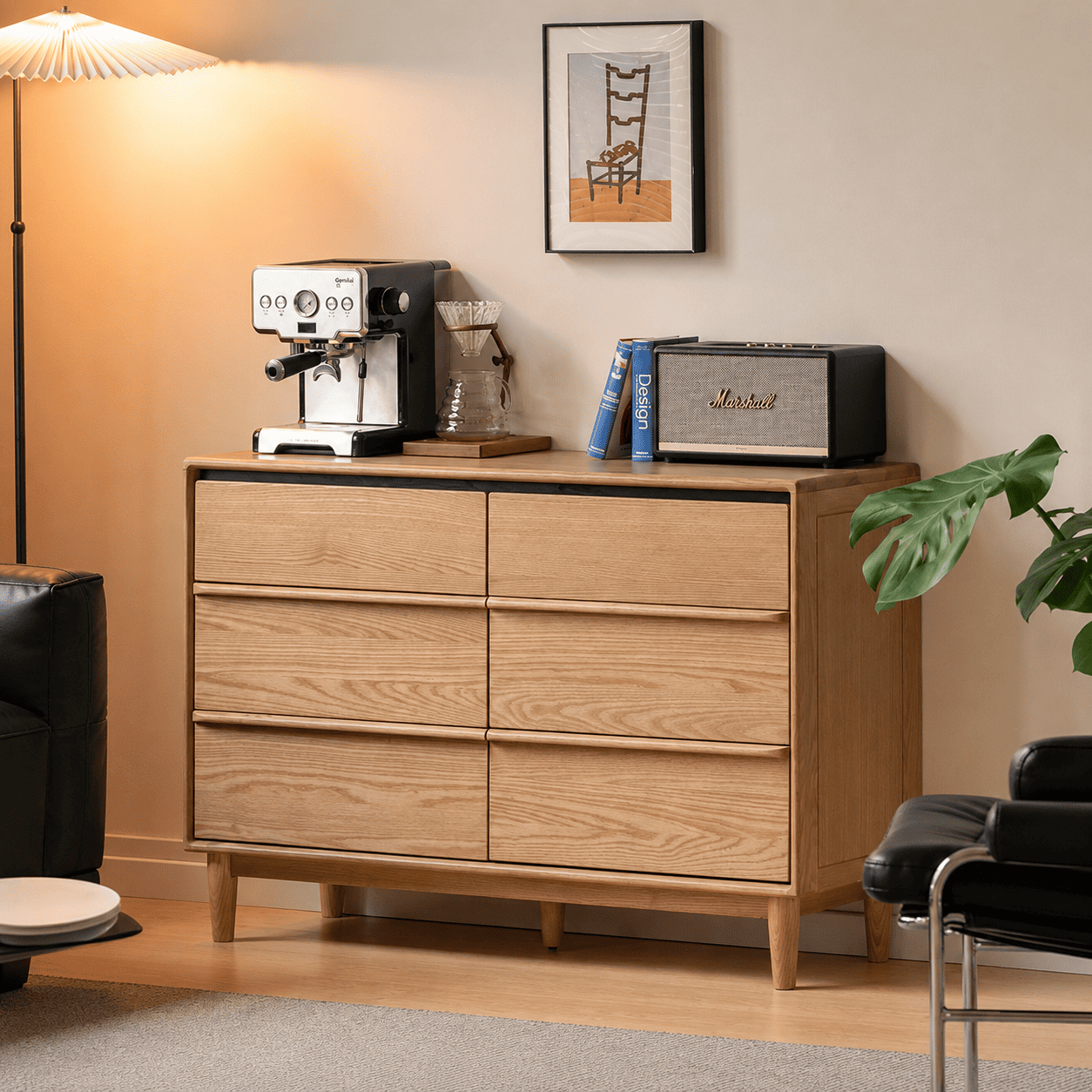 Lisburn Natural Solid Ash Chest of Drawers