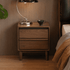 Lisburn Natural Solid Walnut Bedside Table